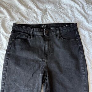 Buffalo David Bitton Women's Gray Black Washed Skinny Jeans